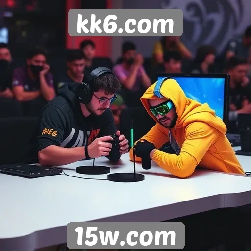 Crescimento da comunidade de jogadores em kk6.com