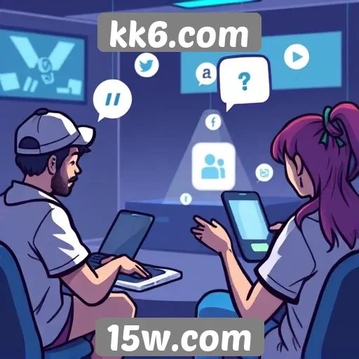 Integração de recursos sociais no site kk6.com